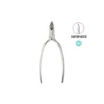 Pince à cuticules pour peaux  chromee assemblee